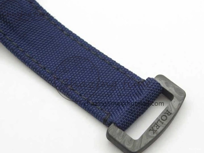 MiroTime 0406 Daytona DIW Carbon OMF Best Edition Blue Paint Dial on Deep Blue Nylon Strap A Tailored 2842